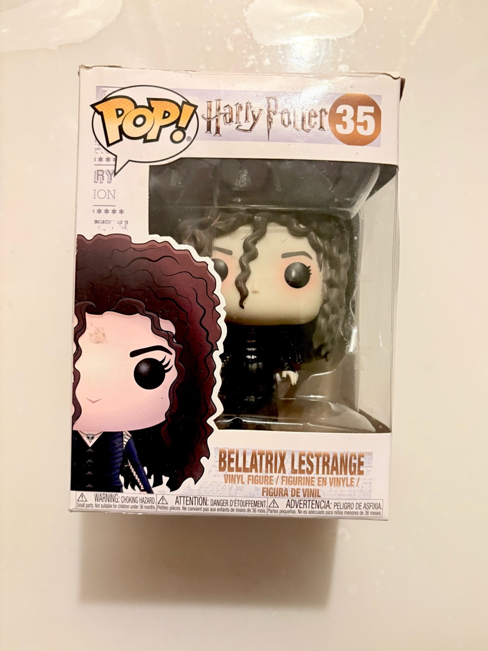Funko Pop! Harry Potter Bellatrix Lestrange Vinyl Figure #35 – Black, Brown